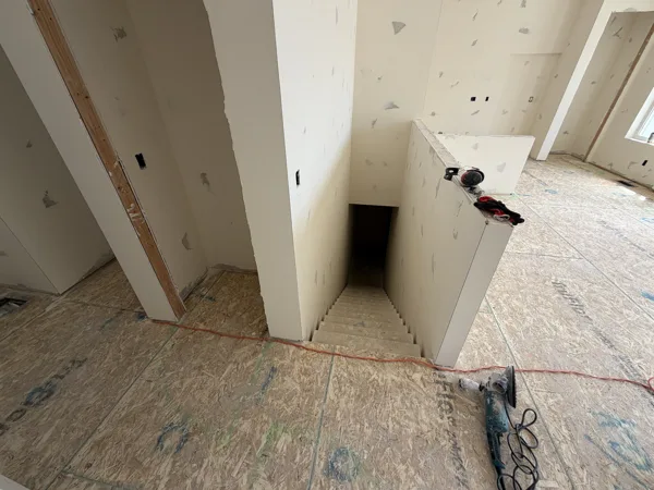 Narrow passages and room connections need preparation just as much as open floor areas.