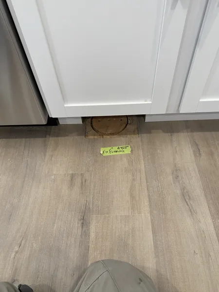 Vent Repair flooring project